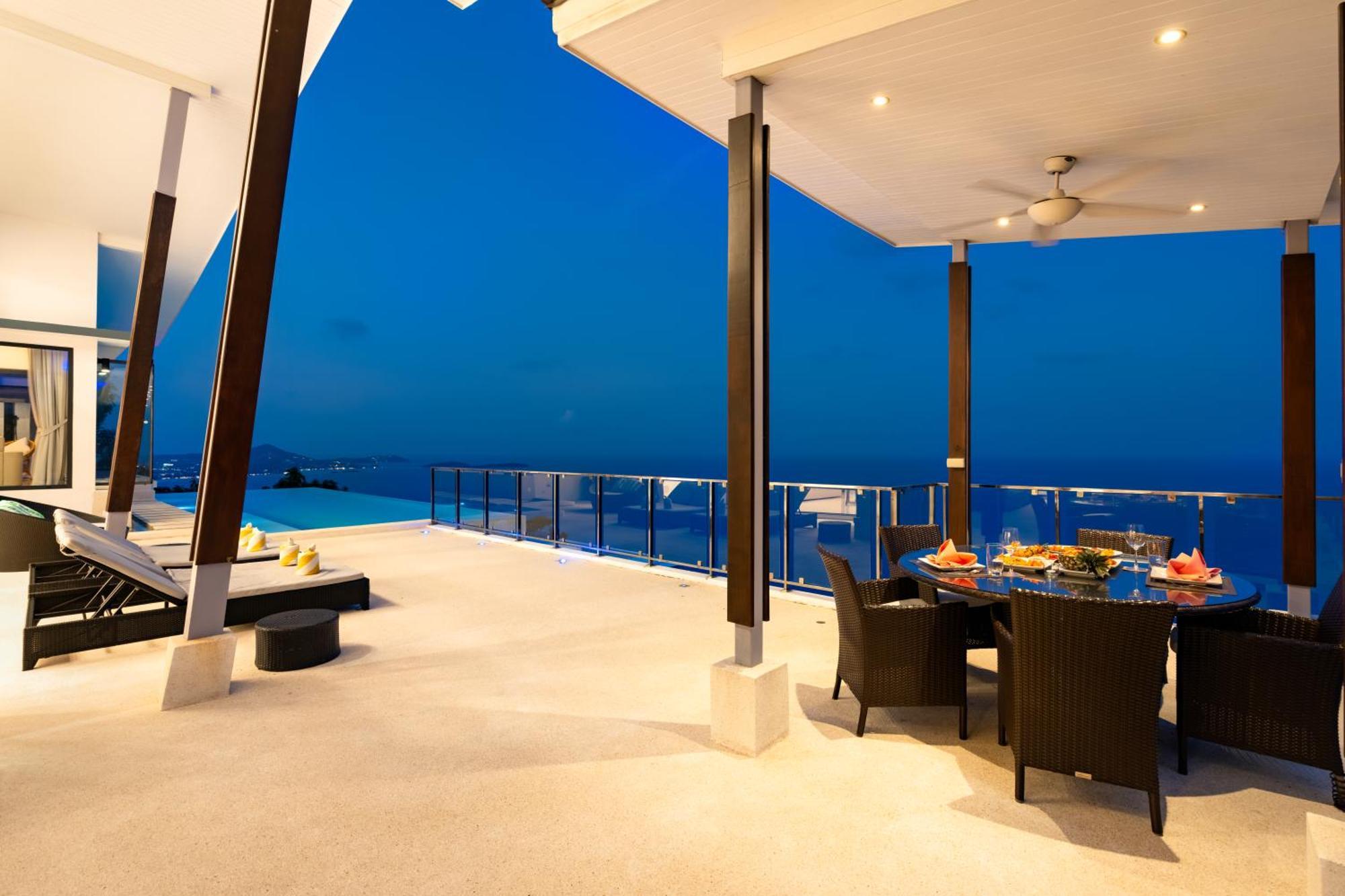 Karpe Diem Villa - Twin Infinity Pools Chaweng  Exterior foto