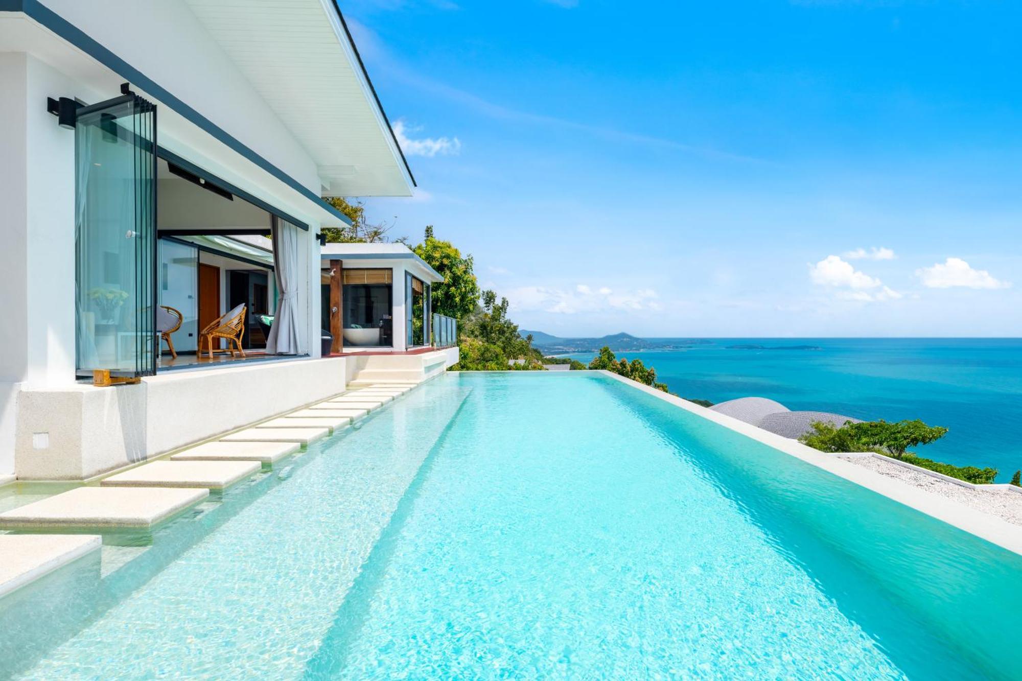 Karpe Diem Villa - Twin Infinity Pools Chaweng  Exterior foto