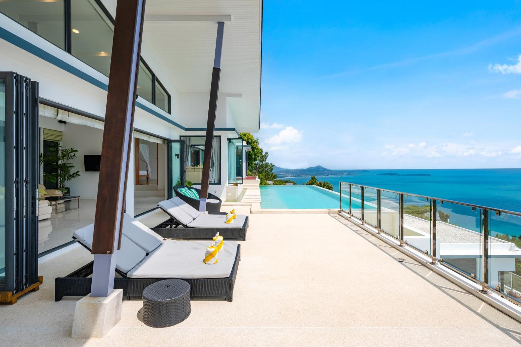 Karpe Diem Villa - Twin Infinity Pools Chaweng  Exterior foto
