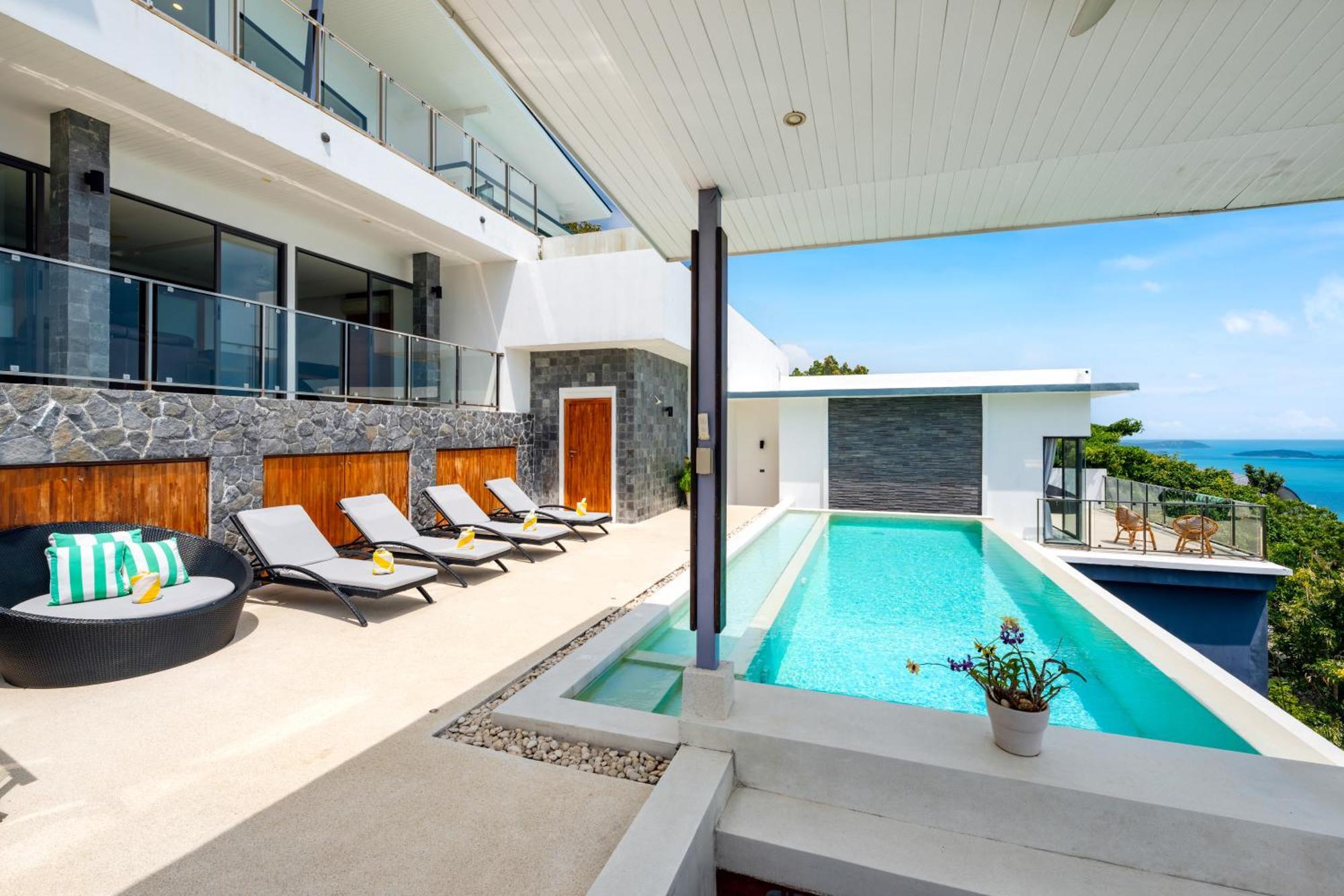 Karpe Diem Villa - Twin Infinity Pools Chaweng  Exterior foto