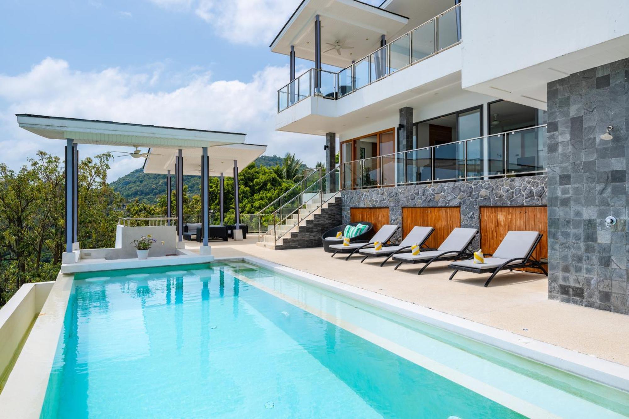 Karpe Diem Villa - Twin Infinity Pools Chaweng  Exterior foto