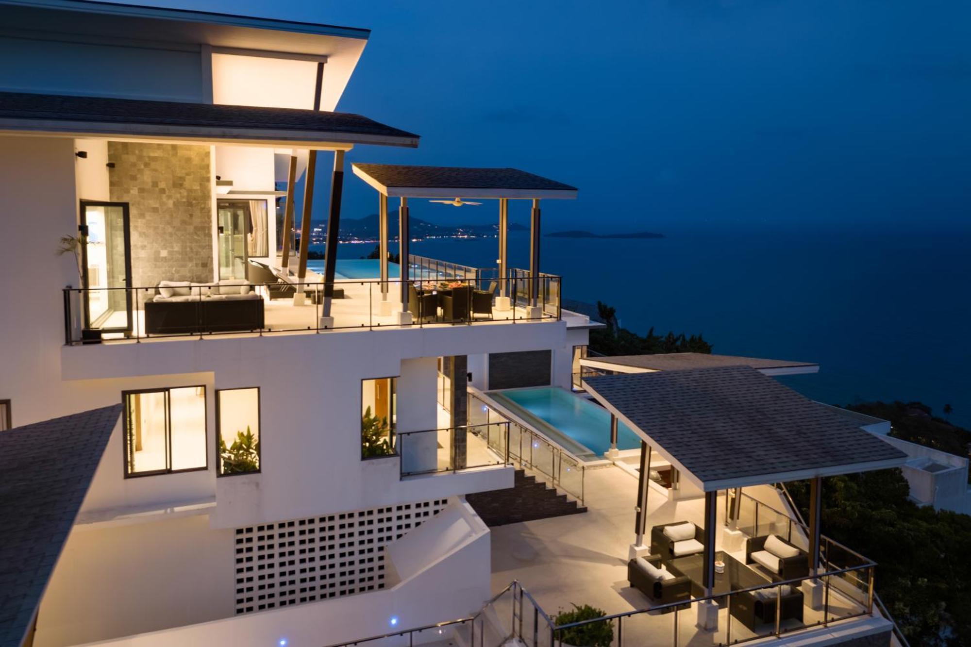 Karpe Diem Villa - Twin Infinity Pools Chaweng  Exterior foto