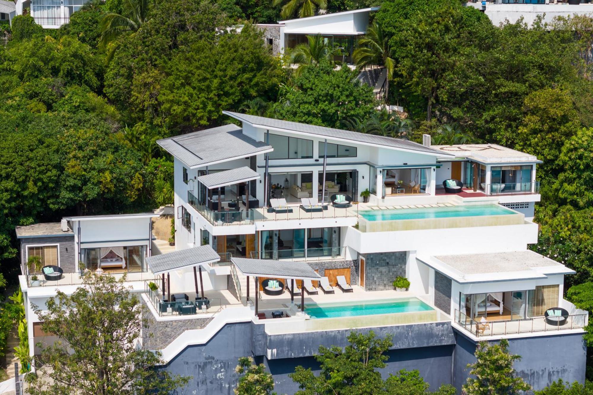 Karpe Diem Villa - Twin Infinity Pools Chaweng  Exterior foto