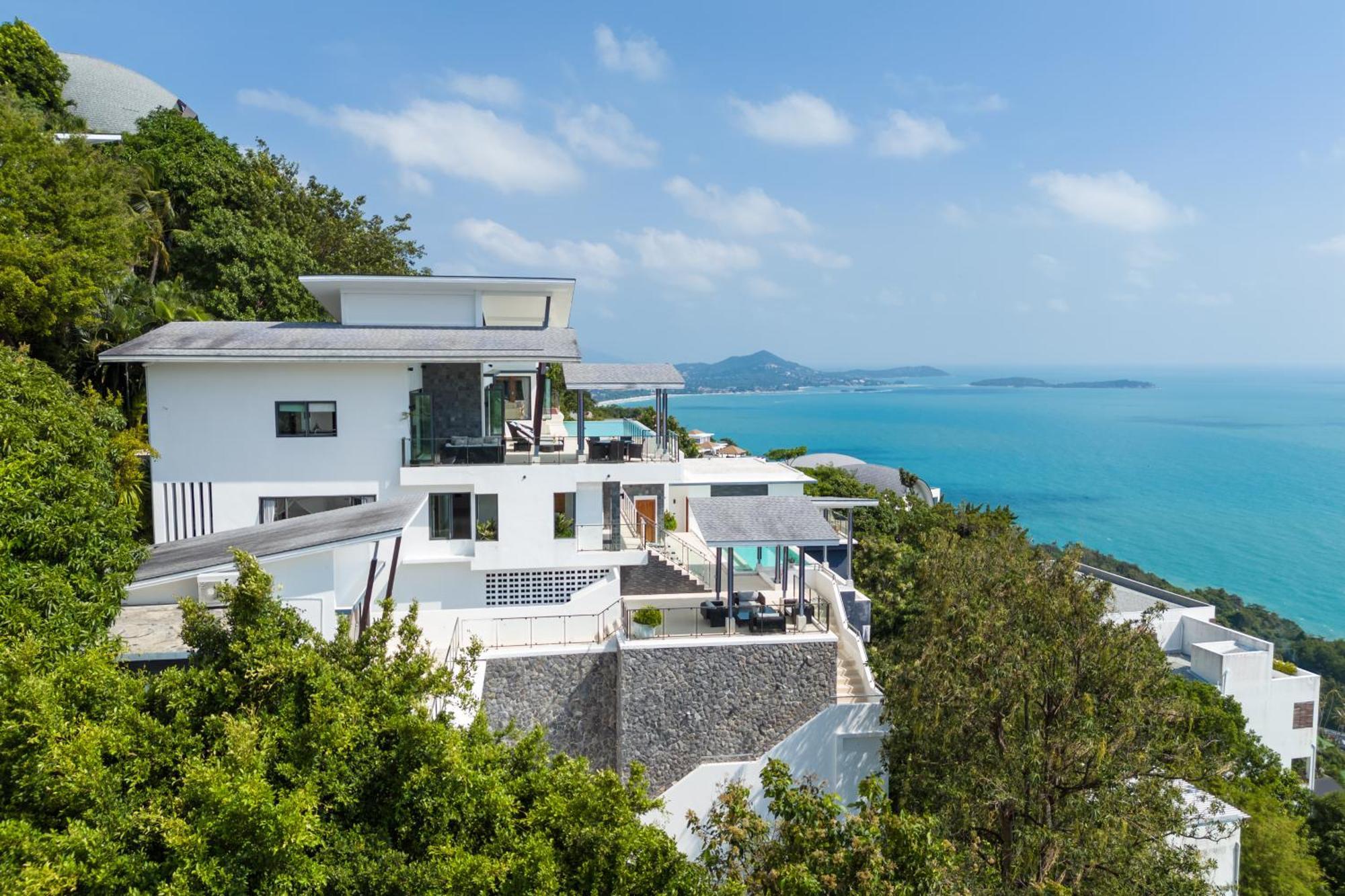 Karpe Diem Villa - Twin Infinity Pools Chaweng  Exterior foto