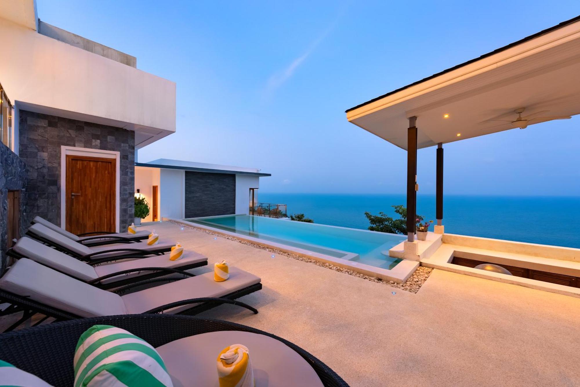 Karpe Diem Villa - Twin Infinity Pools Chaweng  Exterior foto