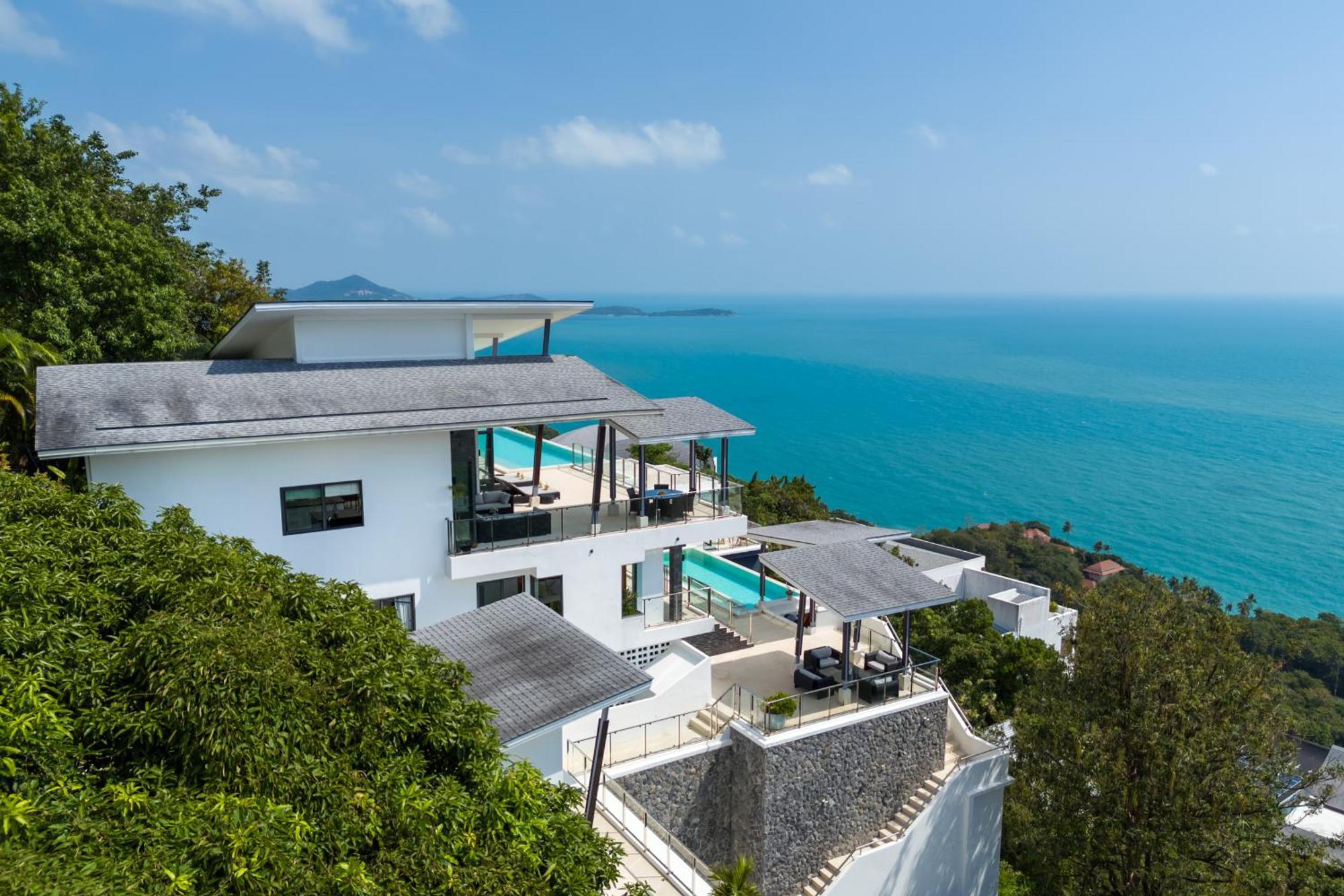 Karpe Diem Villa - Twin Infinity Pools Chaweng  Exterior foto